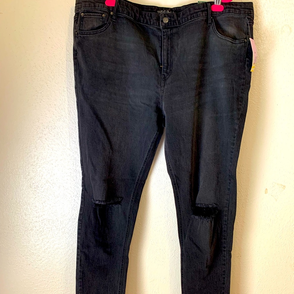 NWT Wild Fable Dark Gray Jeans 22W